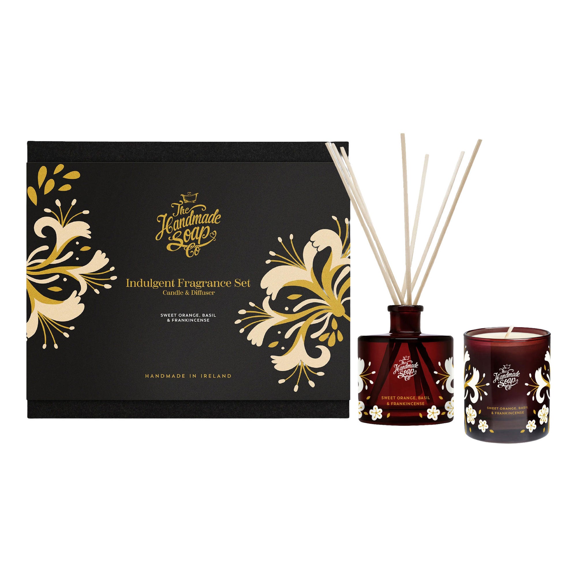 THE HANDMADE SOAP CO. Indulgent Candle & Diffuser Set